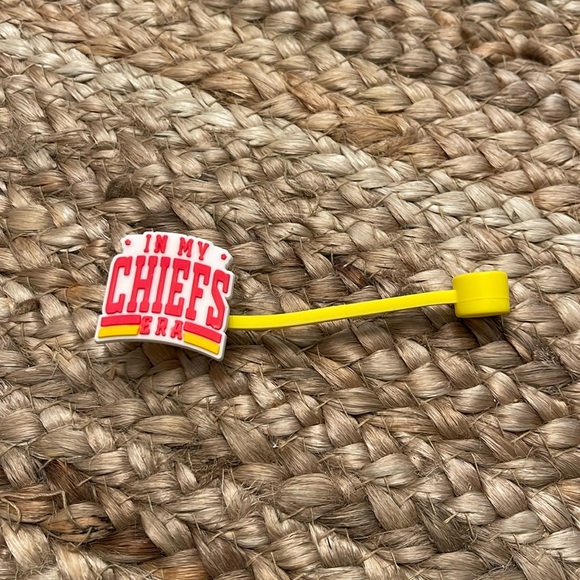 Stanley Other - “In my Chiefs era” Taylor Swift Stanley cup straw topper or straw cover